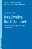 Das Zweite Buch Samuel: Ein Narratologisch-Philologischer Kommentar 3170205226 Book Cover