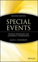 Special Events: Proven Strategies for Nonprofit Fundraising 0471462357 Book Cover