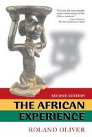 The African Experience: From Olduvai Gorge to the 21st Century 006435850X Book Cover
