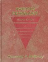 Igneous Petrology 0867201754 Book Cover