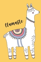 Llamaste Lined Journal with Llama Cover, 6 x 9, 120 pages 169855415X Book Cover