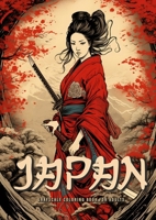 Japan Grayscale Coloring Book for Adults: Japanese Coloring Book for Adults Japanese Garden Coloring Book for Adults - Geishas Samurais A4 3758426367 Book Cover