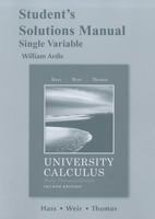 Student Outlines Part 1 for University Calculus 0321536088 Book Cover