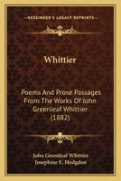 Whittier 1165473011 Book Cover
