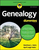 Genealogy For Dummies (For Dummies 111880810X Book Cover