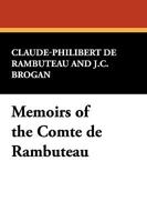 Memoirs of the Comte de Rambuteau 1434408116 Book Cover
