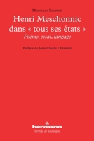 Henri Meschonnic dans _ tous ses états _: Poème, essai, langage (HR.VERTIG.LANGU) (French Edition) 2705682686 Book Cover