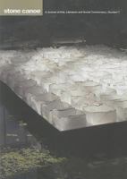 Stone Canoe a Journal of Arts, Literature and Social Commentary 2013 Number 7 0983617260 Book Cover