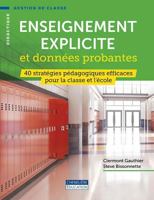 ENSEIGNEMENT EXPLICITE ET DONNES PROBANTES 2765069905 Book Cover