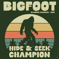 Bigfoot 2025 12 X 12 Wall Calendar 1549241788 Book Cover