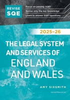 Revise SQE The Legal System and Services of England and Wales 2025-26 1917183232 Book Cover