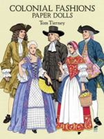 Colonial Fashions Paper Dolls 0486283445 Book Cover