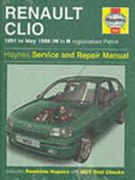 Renault Clio Petrol Service and Repair Manual (Haynes Service and Repair Manuals) 1859604595 Book Cover