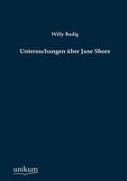 Untersuchungen Ber Jane Shore 3954549301 Book Cover
