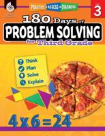 180 Days of Problem Solving for Third Grade (Grade 3): Practice, Assess, Diagnose 1425816150 Book Cover