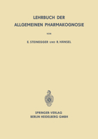 Lehrbuch der Allgemeinen Pharmakognosie 3662270218 Book Cover