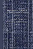 Evangelicae Praeparationis, LIBRI XV, TOMUS I (Greek Edition) 0557276985 Book Cover