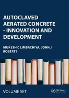 Autoclaved Aerated Concrete: Innovation and Development [With CD] 0415383560 Book Cover