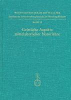 Geistliche Aspekte Mittelalterlicher Naturlehre: Symposion 30. November Bis 2. Dezember 1990 3882265833 Book Cover