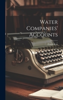 Water Companies' Accounts 1022761021 Book Cover