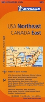 USA, Northeastern & Eastern Canada (Maps/Regional (Michelin)) 2067175238 Book Cover