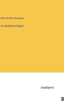 An Analytical Digest 3382813440 Book Cover