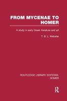 From Mycenae to Homer B0000CMDJ5 Book Cover