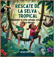 Rescate De La Selva Tropical: Descubre La Vida Salvaje, Misiones Y Eco-Héroes (Serie de Excursionistas del Viaje en el Tiempo) (Spanish Edition) B0FPPSJD68 Book Cover