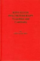 Rituals in Psychotherapy: Transition and Continuity 0829005374 Book Cover