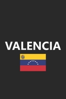 Valencia: Venezuela Venezuelan Flag City Country Notebook Journal Lined Wide Ruled Paper Stylish Diary Vacation Travel Planner 6x9 Inches 120 Pages Gift 1672936381 Book Cover