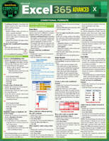 Microsoft Excel 365 Advanced: a QuickStudy Laminated Reference Guide 1423246659 Book Cover