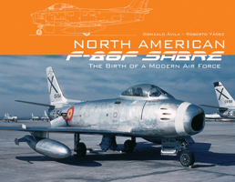 North American F-86f Sabre: The Birth of a Modern Air Force 0764347586 Book Cover