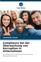 Compliance bei der Überwachung von Korruption in Unternehmen (German Edition) 6207666526 Book Cover