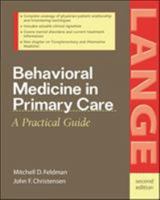 Behavioral Medicine in Primary Care 0071383360 Book Cover