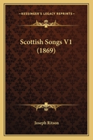 Scottish Songs V1 1165791935 Book Cover