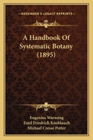 A handbook of systematic botany 9353892074 Book Cover