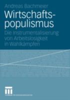Wirtschaftspopulismus 3531151606 Book Cover