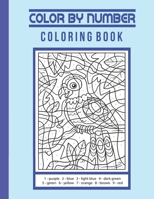 Color By Number Coloring Book: Activity Coloring Book for Adults Relaxation and Stress Relief B08X5WCHNX Book Cover