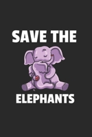 Elefant Notizbuch: Elefant Notizbuch für Liebhaber / Notizheft / Notizblock A5 (6x9in) Dotted Notebook / Punkteraster / 120 gepunktete Seiten (German Edition) 1674137893 Book Cover