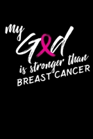 My God is Stronger than Breast Cancer: Support the Strength of Survivor 1693311356 Book Cover