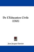 De L'Education Civile 1104643340 Book Cover