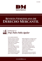 Revista Venezolana de Derecho Mercantil: Homenaje al Prof. Pedro Pablo Aguilar - Tomo I (IV Edición - Tomo I) (Spanish Edition) B08J5BD5SD Book Cover