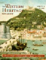 The Western Heritage Vol A to 1527 0130272825 Book Cover