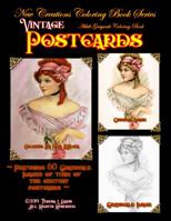 New Creations Coloring Book Series: Vintage Postcards: Ladies 1947121731 Book Cover