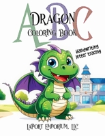 ABC Dragon Coloring Book B0CS3LT8YD Book Cover