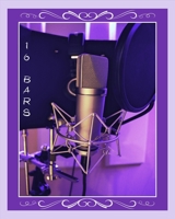 16 Bars: Rap Notebook Rhyme Journal Lined Paper For Rap Lyrics, Musicians, Students, Ideas, Hip Hop Artists, Songwriting, And Rhymes 8x10 150 Pages Matte Cover Finish 1676039082 Book Cover