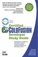 Certified ColdFusion Developer Study Guide 0789725657 Book Cover