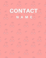 Contact Name 2020-2021: Address Log and Phone Notebook to Record Contact Names, ... and Emails for organization and Information Record important names, their own numbers, emails and their location in  1698895879 Book Cover