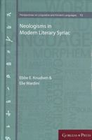 Neologisms in Modern Literary Syriac 146323936X Book Cover