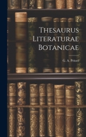 Thesaurus Literaturae Botanicae 101999097X Book Cover